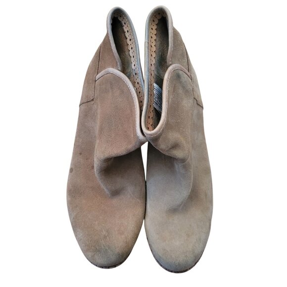 UGG Suede Leather Ankle Boots 7 Sheepskin Insole 1004367 DARLING Chestnut - Picture 11 of 11